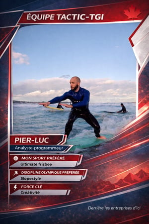 Pier-Luc au surf